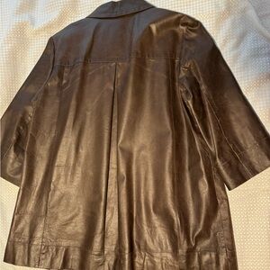 Vintage Spiegel Brown Leather Jacket